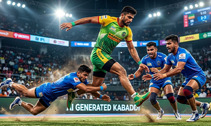 Kabaddi Match Moment